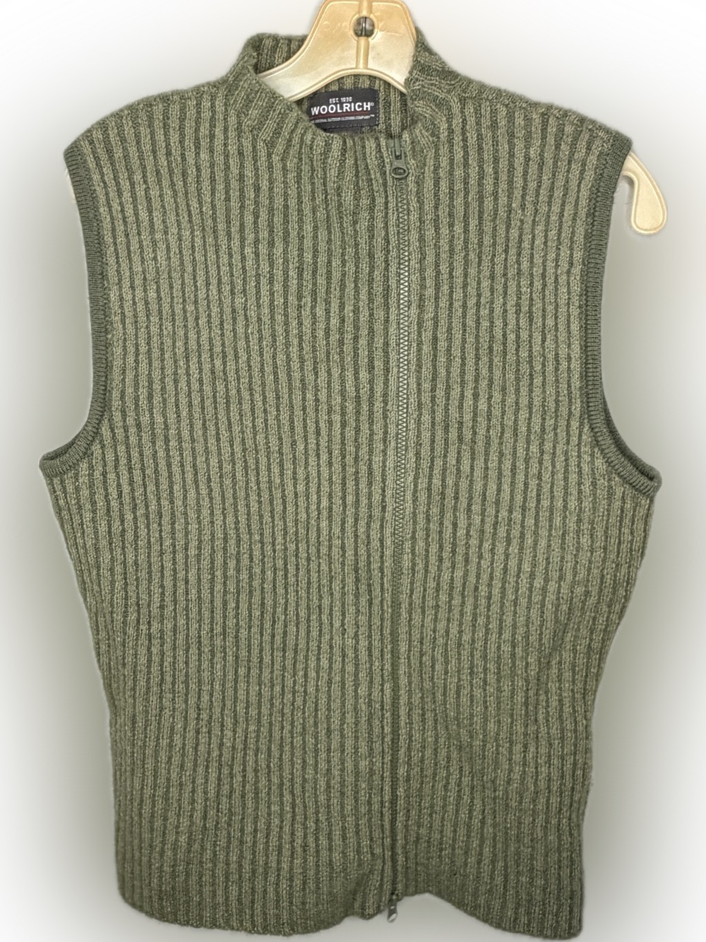 Woolrich Wool Zip Vest